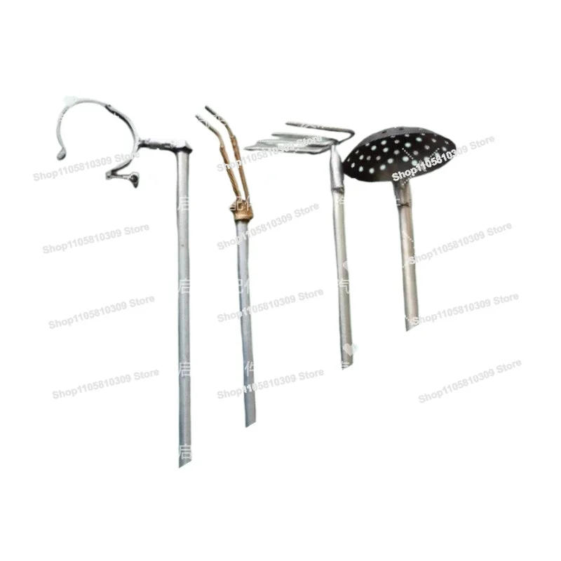 Special Tools for Pipeline Dredging 4-inch Sewage Suction Pipe Clamp, Two-way Fork Pipe Feeder, Rake Colander