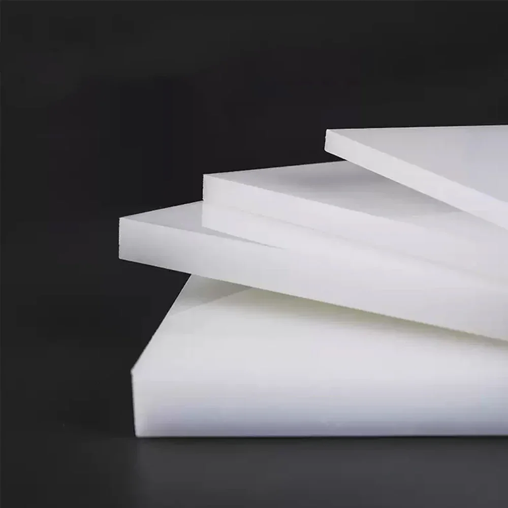 1-5 قطعة صفائح بلاستيكية PP بيضاء سمك الطبق 1-20 مللي متر الغذاء الصف 100x100 200x200 200x300 210x297 250x250 مللي متر لوح من البولي بروبيلين