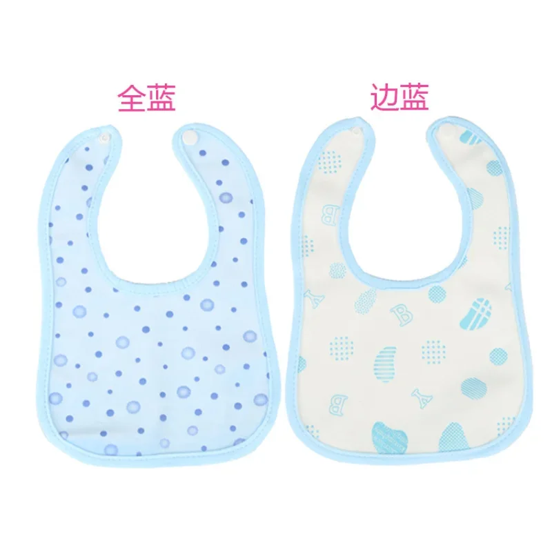 Adjustable Waterproof Baby Bibs for Lunch Feeding Saliva TowelInfant Burp Cloths Feeding  Waterproof Spit Towel Bib