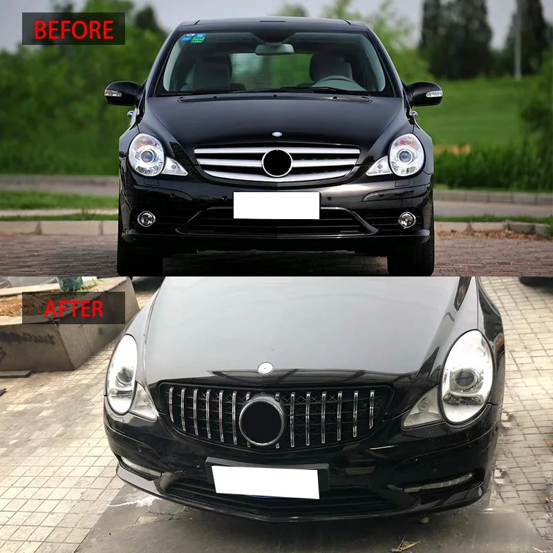 Picture 3: Suitable for 2007-2010 R-class W250 modified GT China Grid original car replacement ABS material