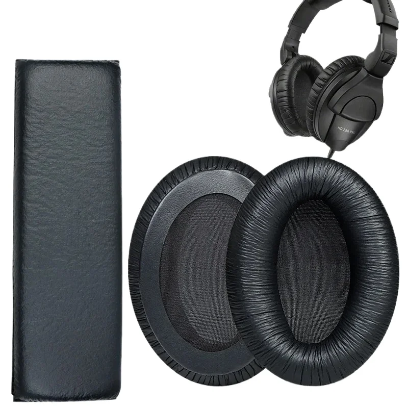 Substituição Ear Pads Adequado para Sennheiser, Auscultadores, Fones de Ouvido, Capa de Almofada, Sem Fio, HD280, HD 280 PRO