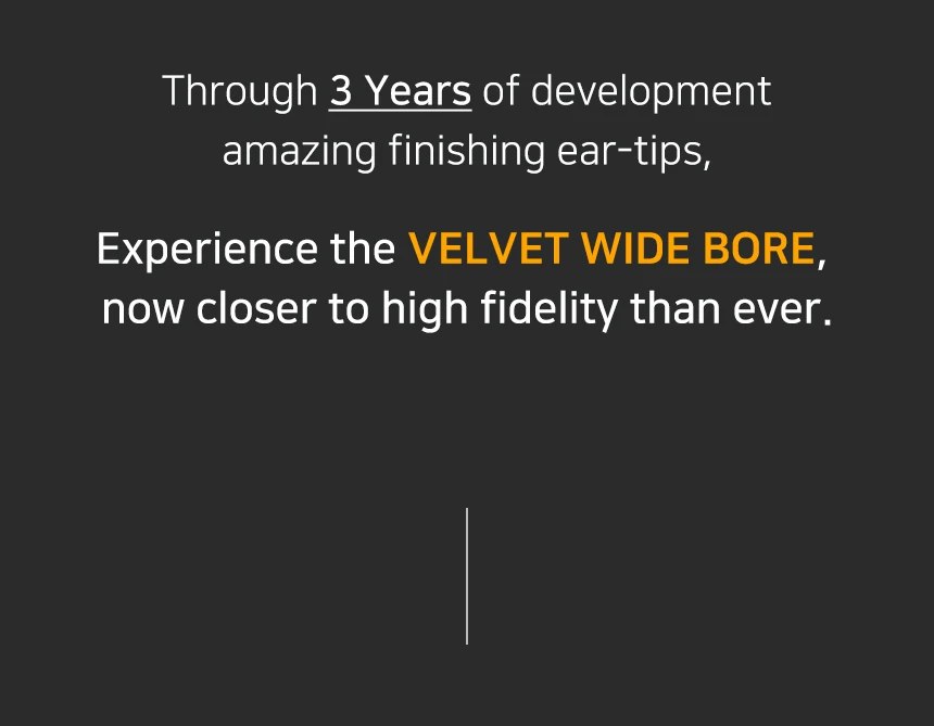ELOIT/DIVINUS Velvet Wide Bore Silicone Earphone Eartips For 4-6mm Nozzle, Soft Deeply Ear Tips For Earbuds Tanchjim 4U,Davinci
