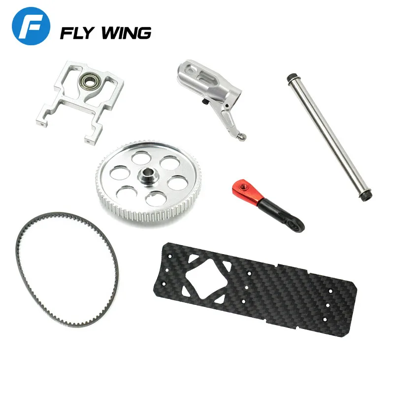 Flywing FW450 RC Helicopter parts Main gear Main Rotor Housing Control  Arm Set Main shaft Feathering Shaft