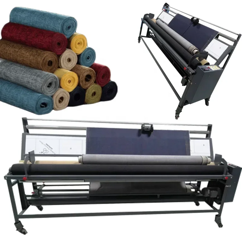 Automation Textile Non Woven Fabric Roll to Sheet Cutting Rolling Machine Roll Textile