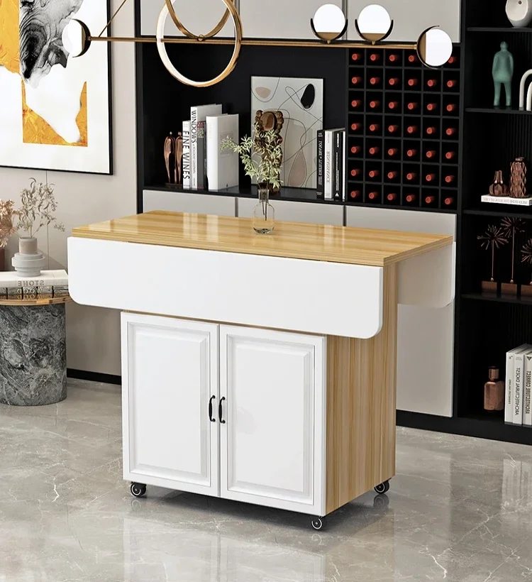 

Складной обеденный стол с подвижными колесами, квадратный и прямоугольный, многофункциональный и простой, удобный, простой в эксплуатации.