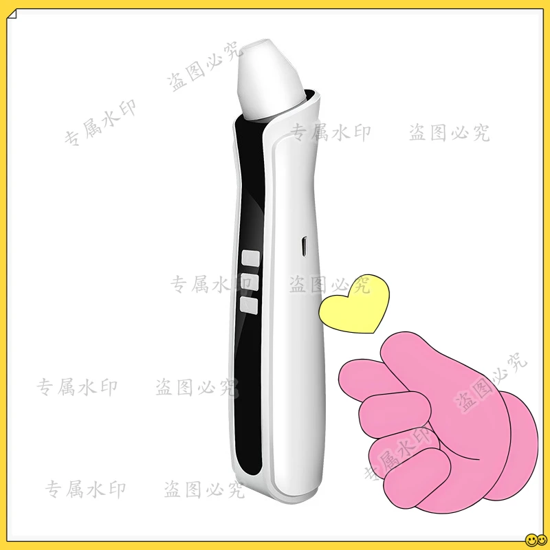 Pore cleaning, acne removal, visual blackhead suction, beauty instrument, small bubbles, nose suction, deep mobile phone visual