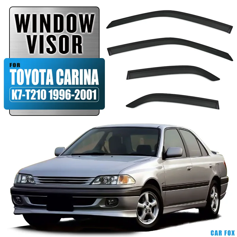 

4Psc For Toyota Carina 1993-2001 Car Window Visor Awning Shelters Windshield Side Window Rain Sun Shade Auto Accessories