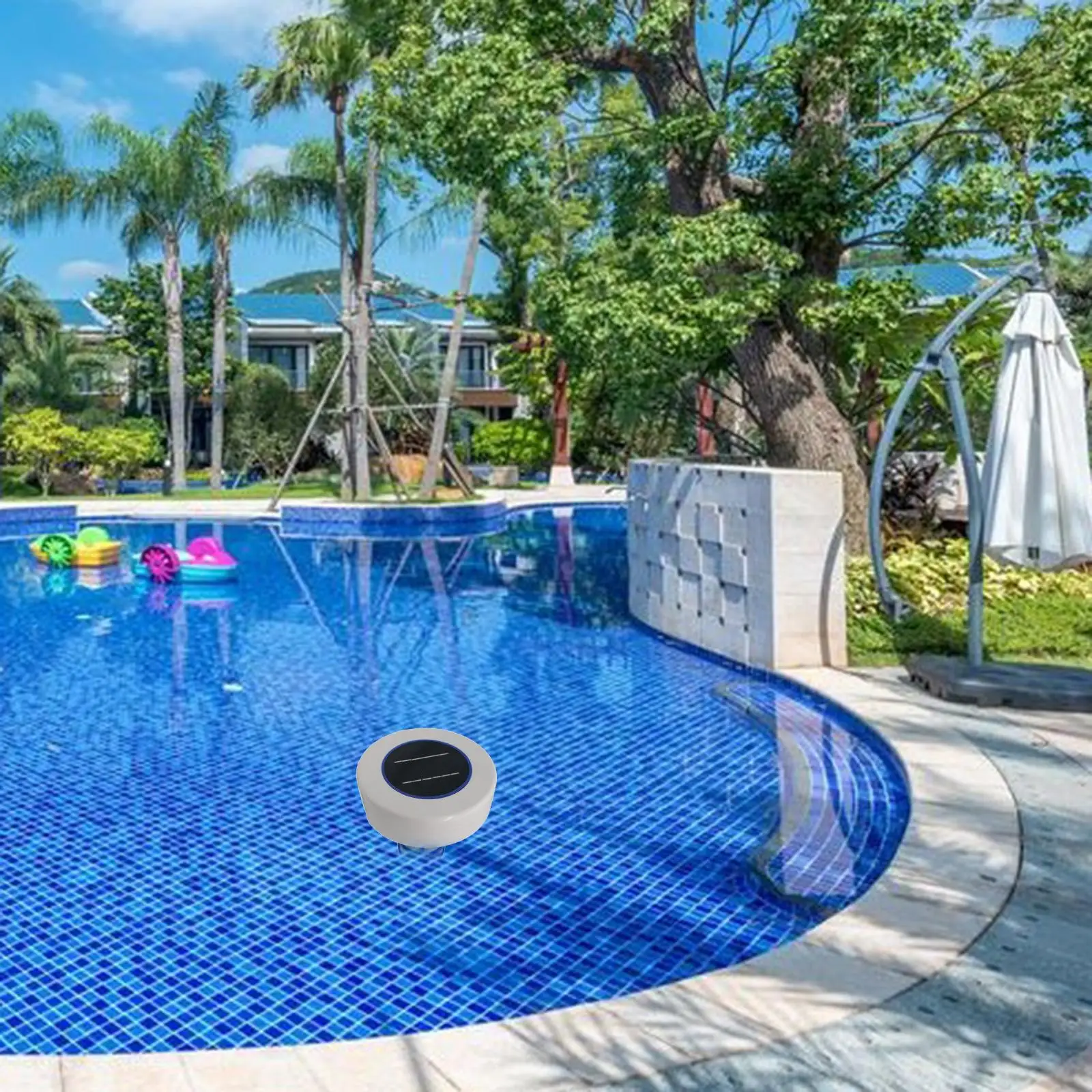 

Солнечный очиститель для бассейна, высокоэффективный, для поддержания чистоты воды и прозрачности