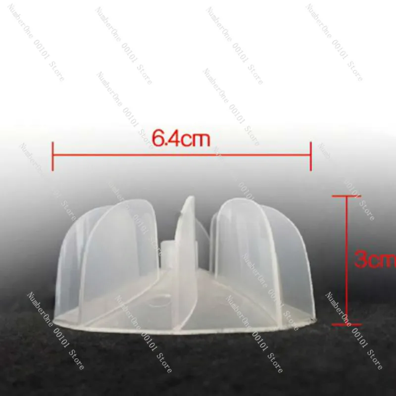 50pcs/H30mm diameter 64mm Hair dryer accessories motor fan blades / wind turbine / barber salon common duct wind page 4mm hole