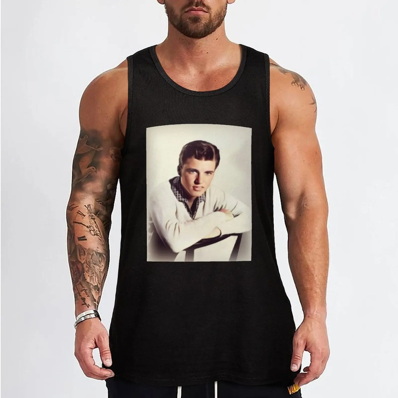 Ricky Nelson, Music Legend Tank Top Man clothes for gym anime Sportswear for men