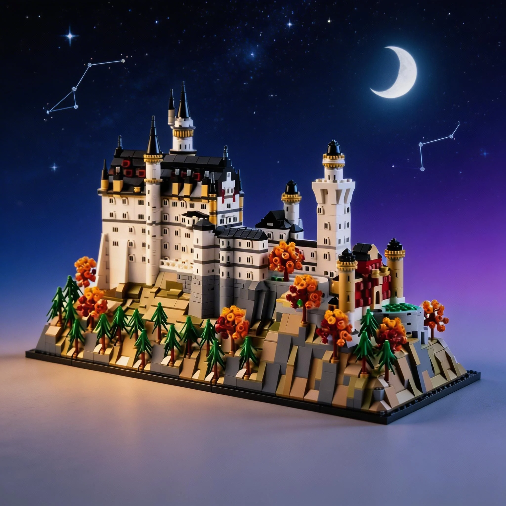 

Новый набор строительных блоков для домашнего декора в стиле замка для мужчин и женщин, большие кирпичи, подарки для взрослых на праздники