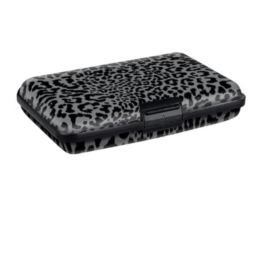

Mini RFID Aluminum Credit Card Holder for Women Men, Slim Business Hard Card Case, Card Wallet ID Case