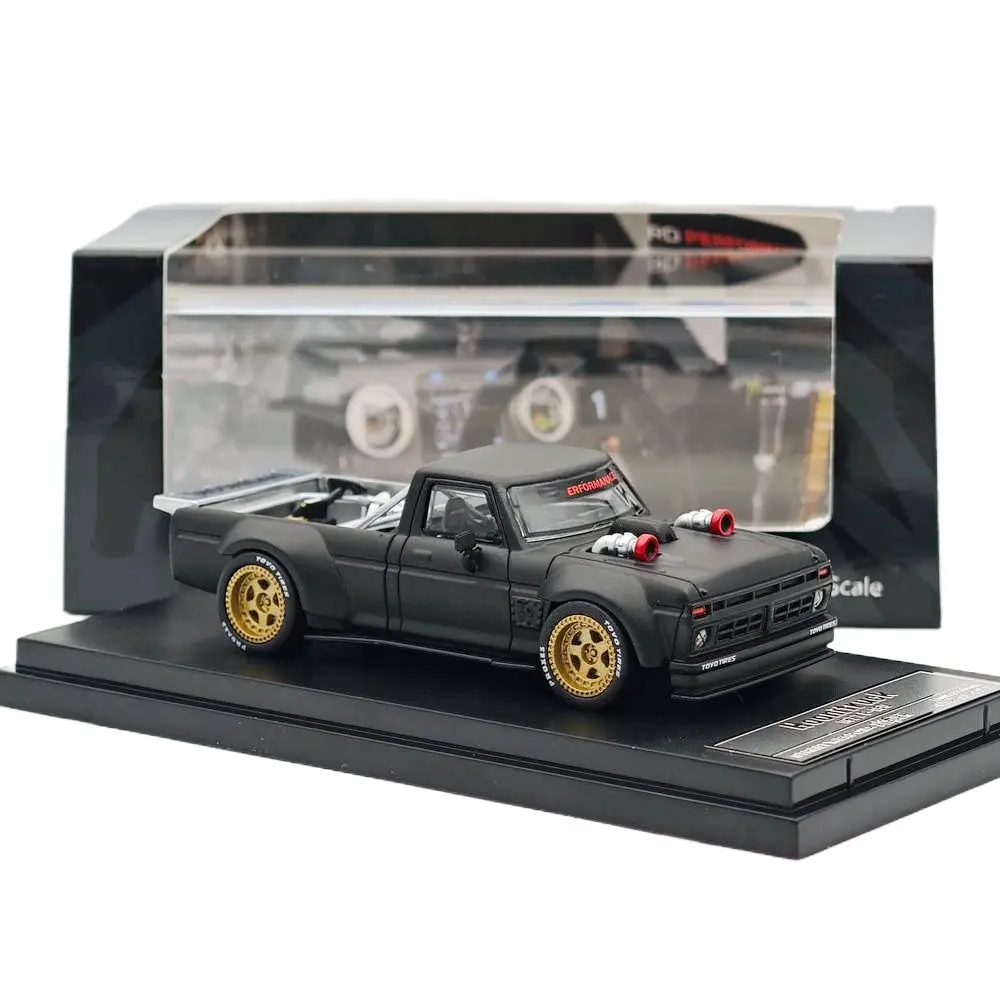 

SW 1/64 Scale F-150 Performance Hoonigan 1977 pickup truck Black Diecast Model Car Collection