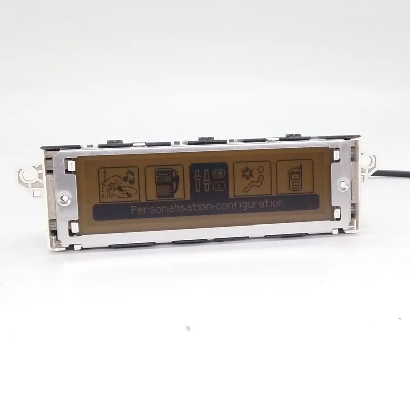 For Peugeot 307 407 Citroen C4 C5 Screen Support USB Dual Zone Air Bluetooth Display Yellow Display 12 Pin European Language