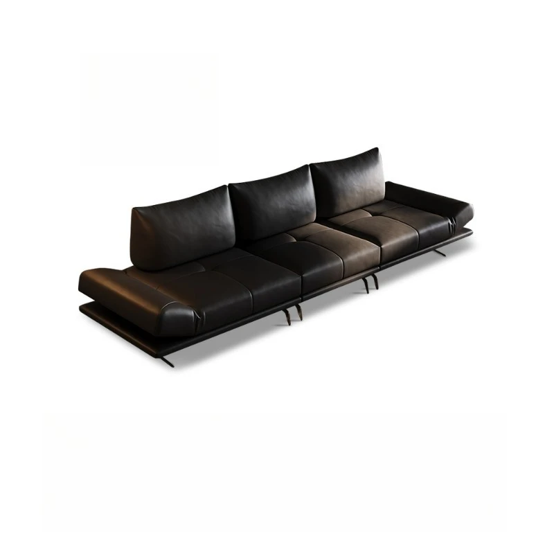 

Sofa Italian light luxury living room Variety multi-functional module combination Straight row sofa