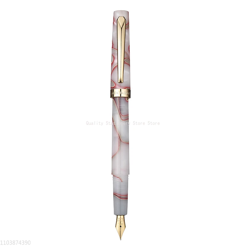 

New Montagut Little Century Series Resin Fountain Pen Acrylic EF/F/Bent 0.38/0.5/Bent Nib Calligraphy Pen Office School Supplies