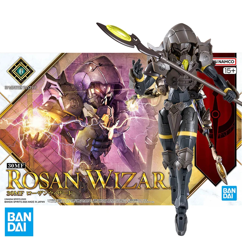 

Bandai Original Genuine 30MF ROSAN WIZARD Action Figure Assembly Model Toys Collectible Model Ornaments Gifts for Children