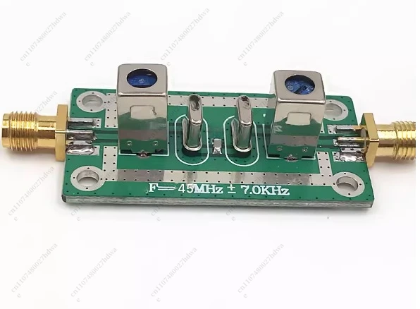 Quartz Crystal Filter Bandpass Narrowband Filter 45MHz ±7KHz