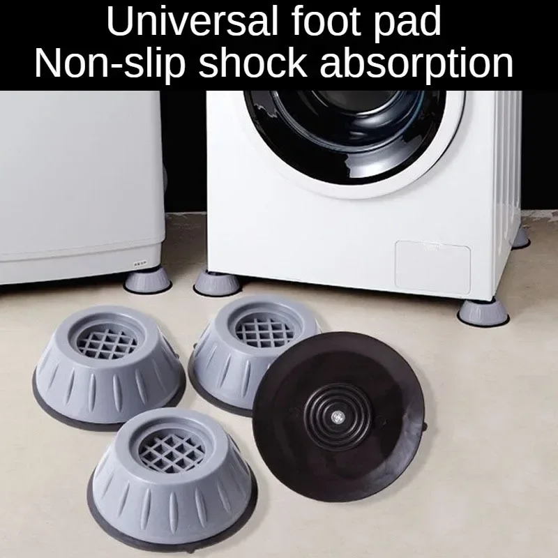 Washing Machine Feet Pads Anti Vibration Non Slip Elasticity Rubber Mat Refrigerator Floor Furniture Prote Shock Proof Pad