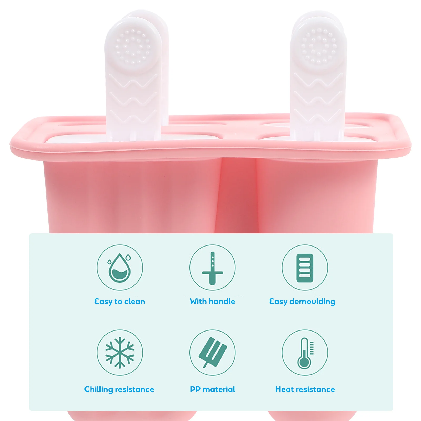 

1pc Silicone Ice Cream Making Tool Homemade Diy Popsicle Making Tool Reusable Treats Mold Practical Ice Cream Diy Mold