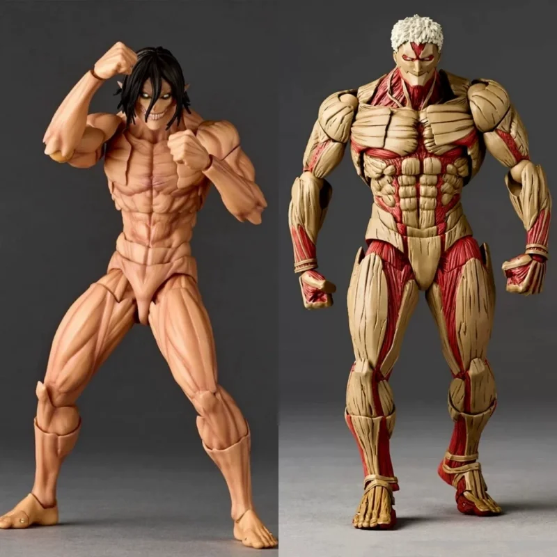 revoltech-amazing-yamaguchi-attack-on-titan-eren-action-figure-articolata-da-collezione-con-base-espositiva-bonus-con-testa-urlante