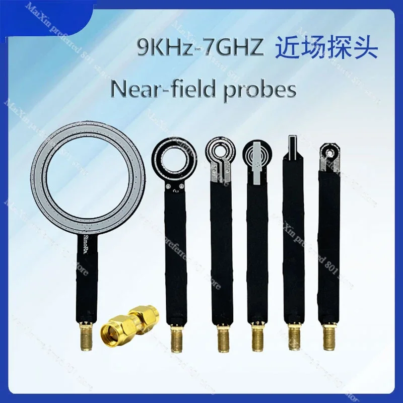 EMC EMI Near Field, Probe, Conduction, Electric Field Probe, Magnetic Field Probe RE, CE Rectification Radiation, Set