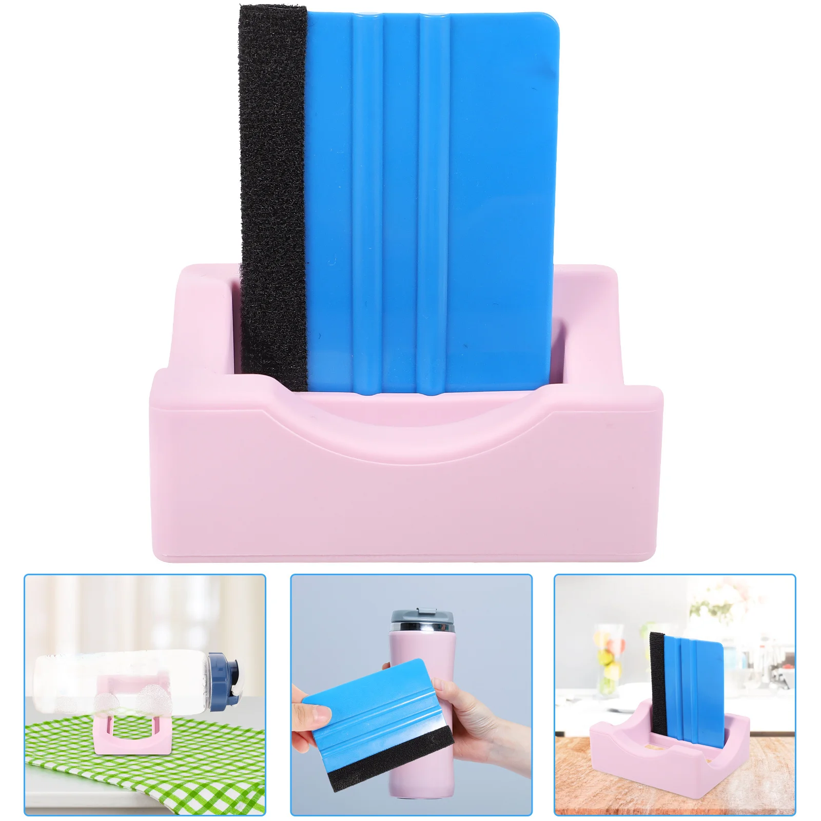 

1 set 1 Set Silicone Cradle Compact Reusable Tumbler Holder For Crafting Diy Cup Decorating Small Desktop Stand Home Supply Cup