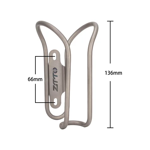 Imagen 2 del producto ZTTO-soporte para botella de agua de bicicleta, jaula de aleación de titanio, estante para hervidor de bicicleta, ligero para ciclismo, se adapta a cualquier bicicleta