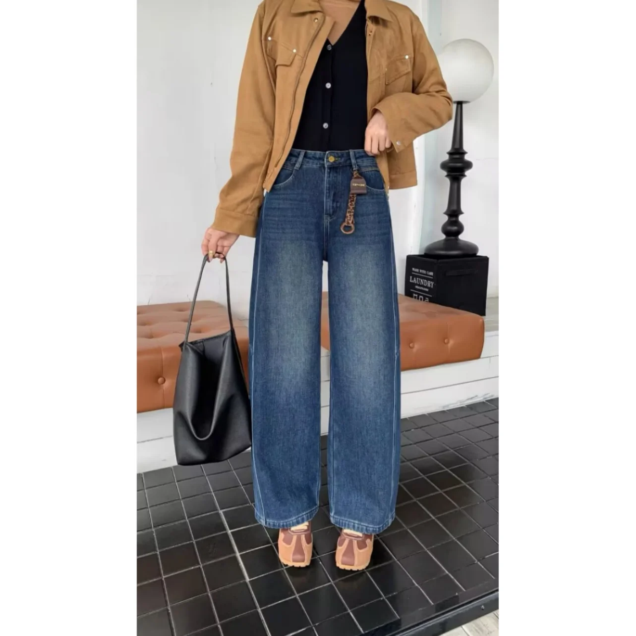 thiened-fce-double-version-etroite-couteau-denim-jean-femme-automne-hiver-faion-taille-haute-pantalons-longs