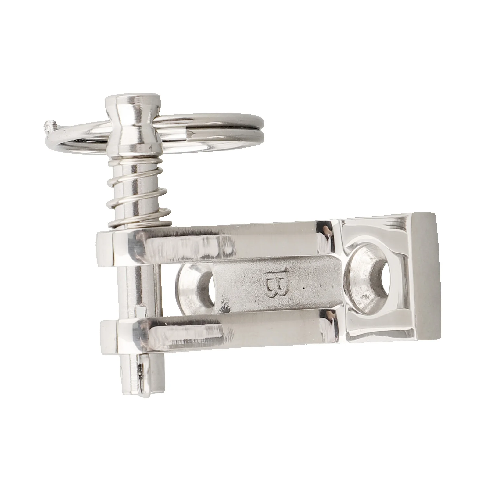 High Performance Stainless Steel 316 Bimini Top Deck Hinge with Quick Release Pin Perfect for Marine Environments