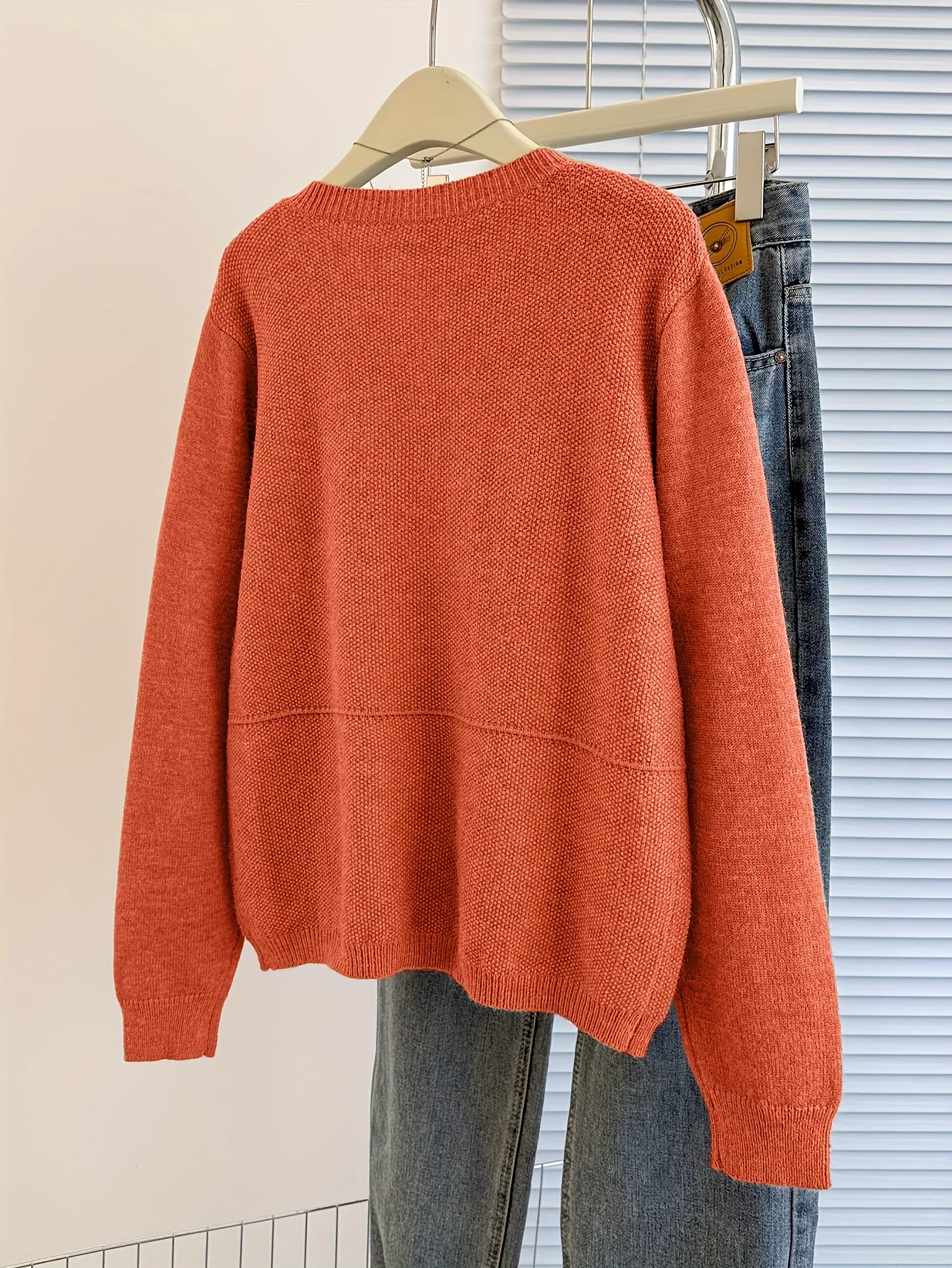 Cardigan tricoté de Style vêtements de détente décontractés avec boutons métalliques, parfait pour les tenues d'automne/hiver, nouvel arrivage d'automne/hiver.