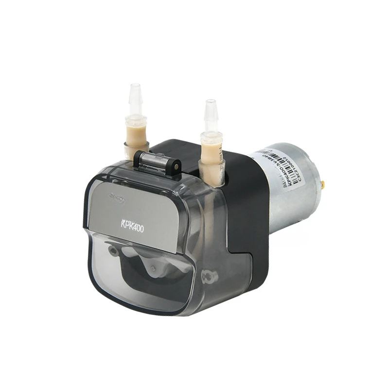 KPK400 micro peristaltic pump 400ml/min flow rate 12V24V small self-priming pump