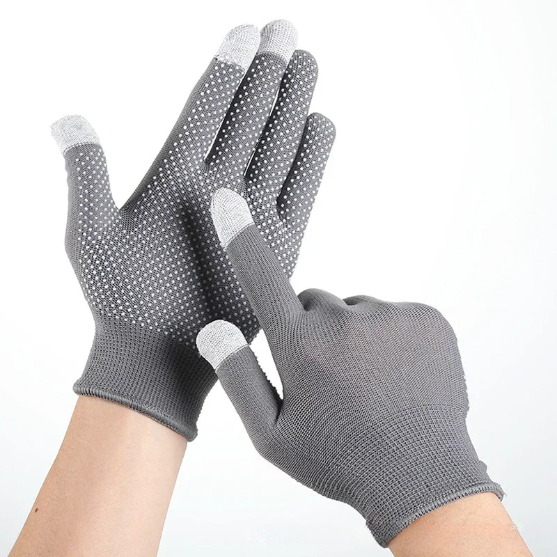 Breathable Anti-skid GEL Touch Screen Gloves Summer Thin Riding/Driving/Mountaineer Wrist Gloves Men Women Sport Running