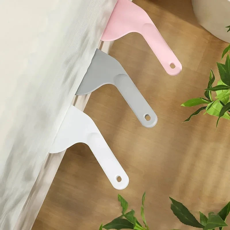 2 قطعة غطاء سرير كبير الحجم أداة تاكر فتحة ثابتة ملاءات توفير العمالة تغيير مساعد تنورة السرير استبدال مساعد المنظم