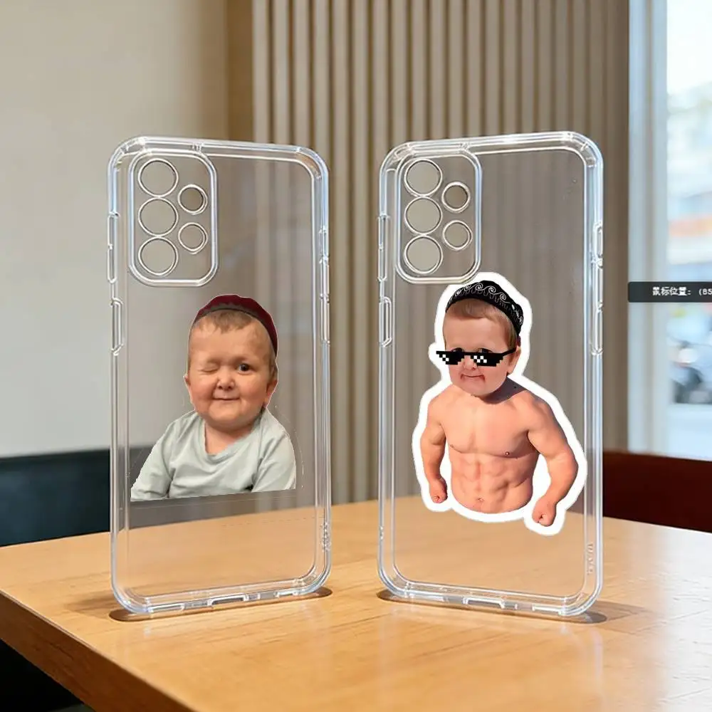 Funny Babaite-e Hasbulla-a  Phone Case Transparent Silicone Soft For Samsung S25,S24,S21,S22,S23,S30,Ultra,S20,Plus,Fe