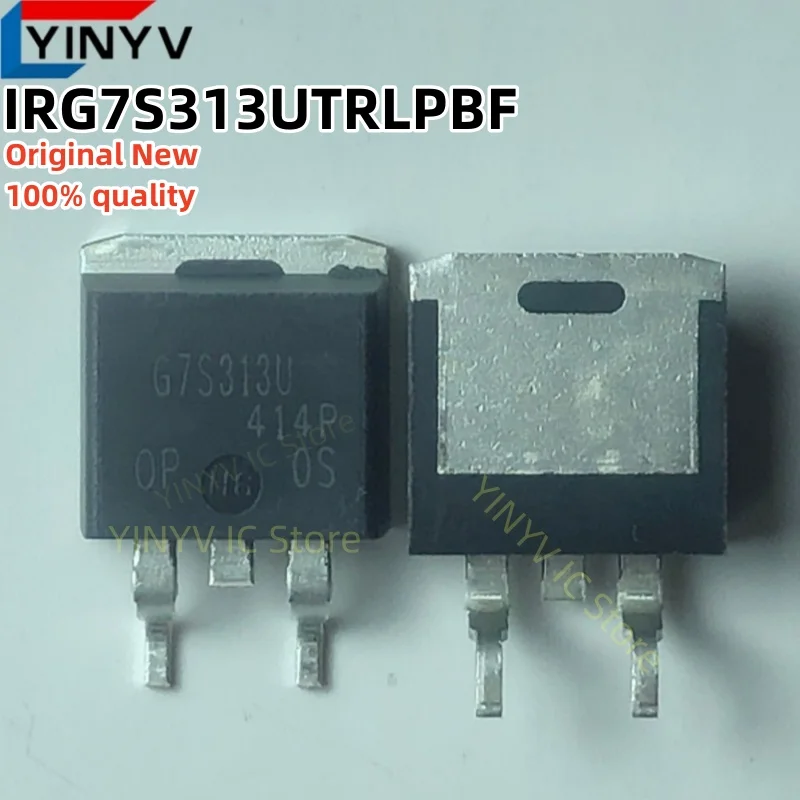 5-20Pcs IRG7S313UTRLPBF G7S313U IRG7S313U IRG7S313UPBF TO-263 PDP TRENCH IGBT MOS FET 160A 330V Original New 100% quality