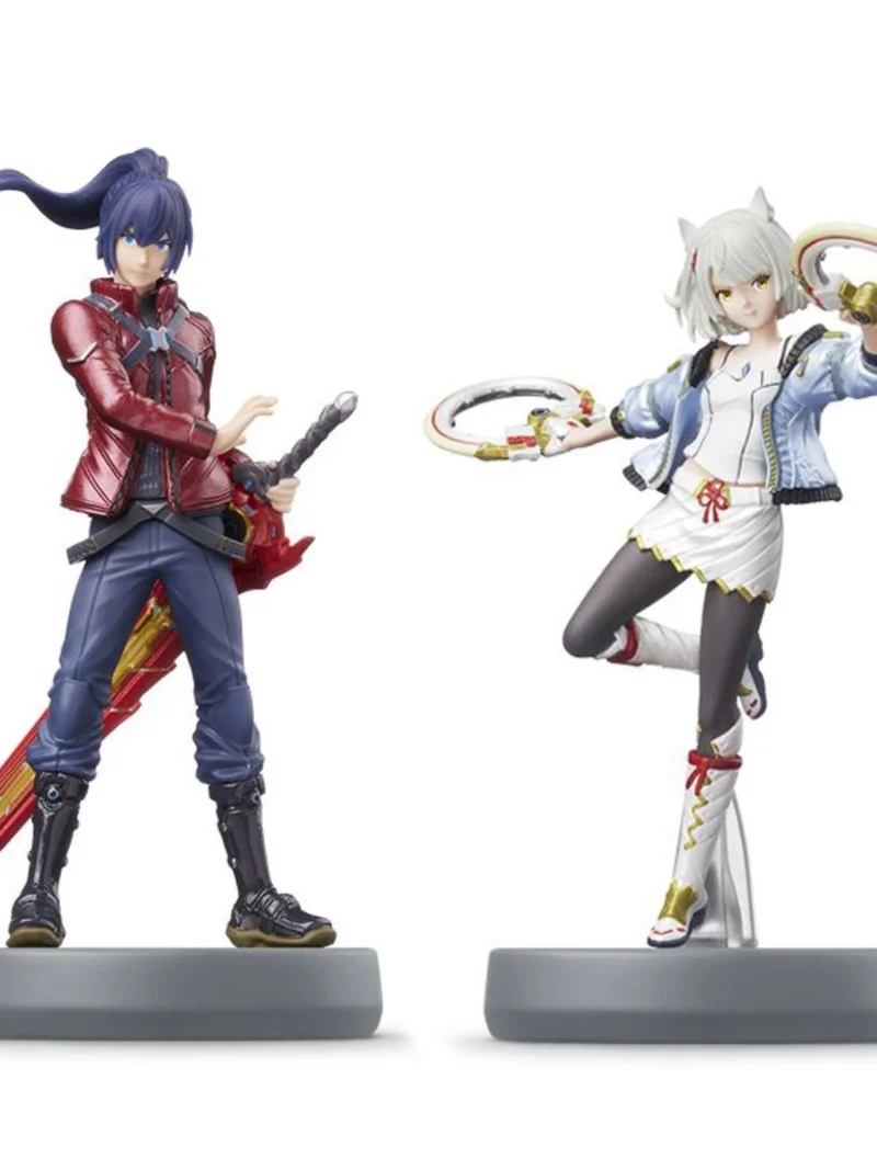 Xenoblade Chronicles Figure Homura And Hikari Amiibo Nfc Switch Figures Shulk Anime Game Pvc Statue Mode Toys Birthday Gift