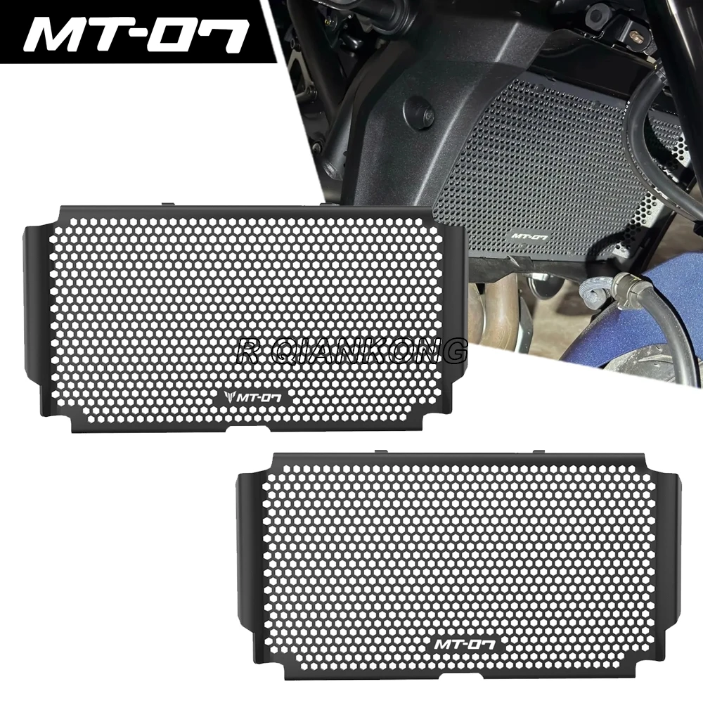 

Motorcycle Accessories Radiator Grille Guard Protector Grill Protection Cover For Yamaha MT-07 MT07 MT 07 Y-AMT 2025 2026 2027