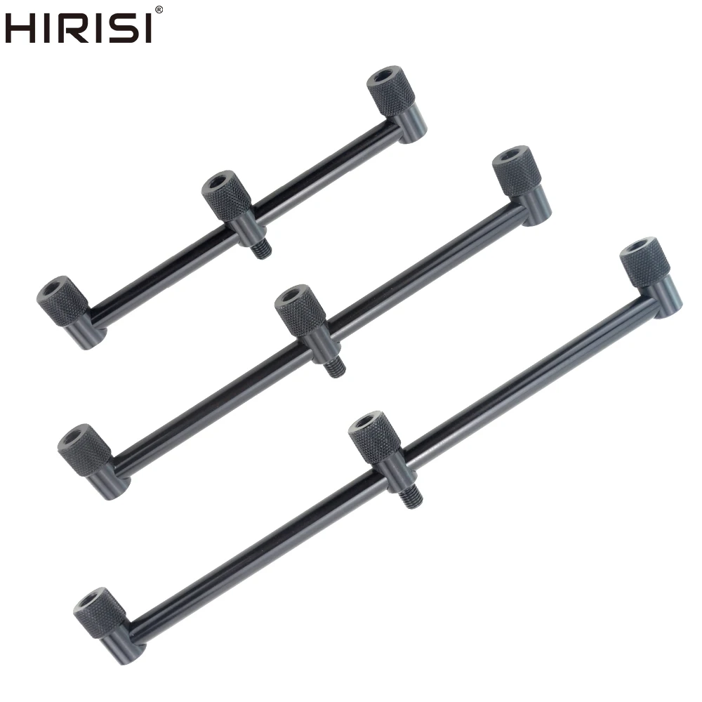 2pcs Carp Fishing Buzz Bar for 3 Fishing Rods Aluminium Fishing Rod Support Holder Fishing Tackle Accessories