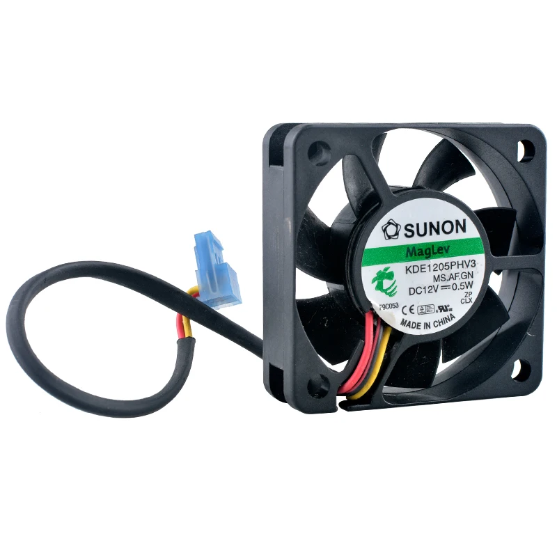 KDE1205PHV3 5cm 50mm fan 50x50x15mm DC12V 0.5W 3pin Quiet axial fan cooling fan for motherboard CP