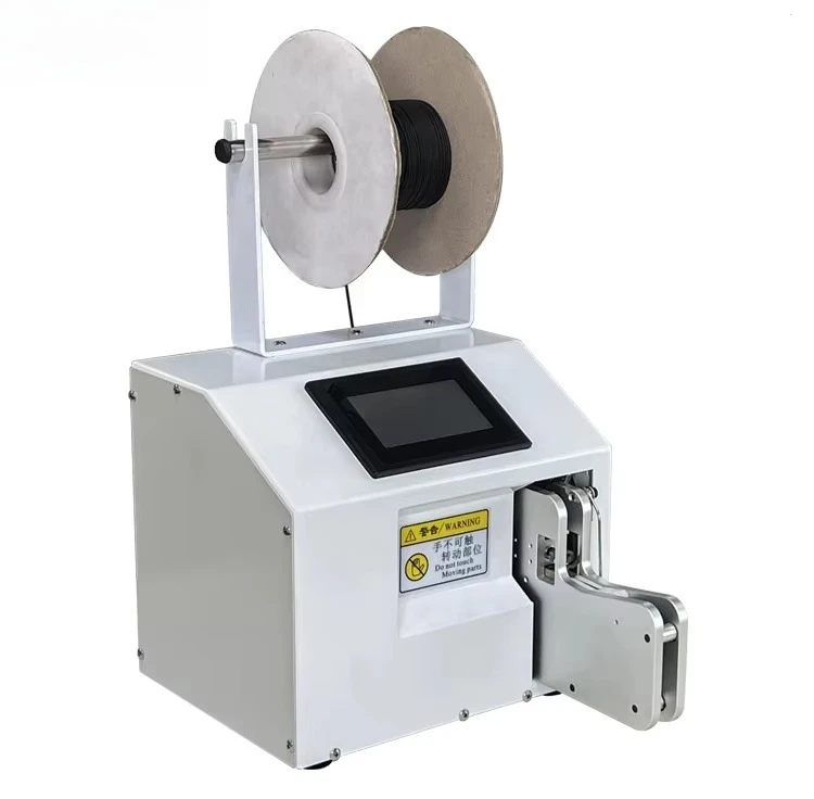 

New Smart Design Automatic Gold Wire Tie Tying Bundling Machine Cable Tying Machine For Various Wires/Bread Bags Bulk Things