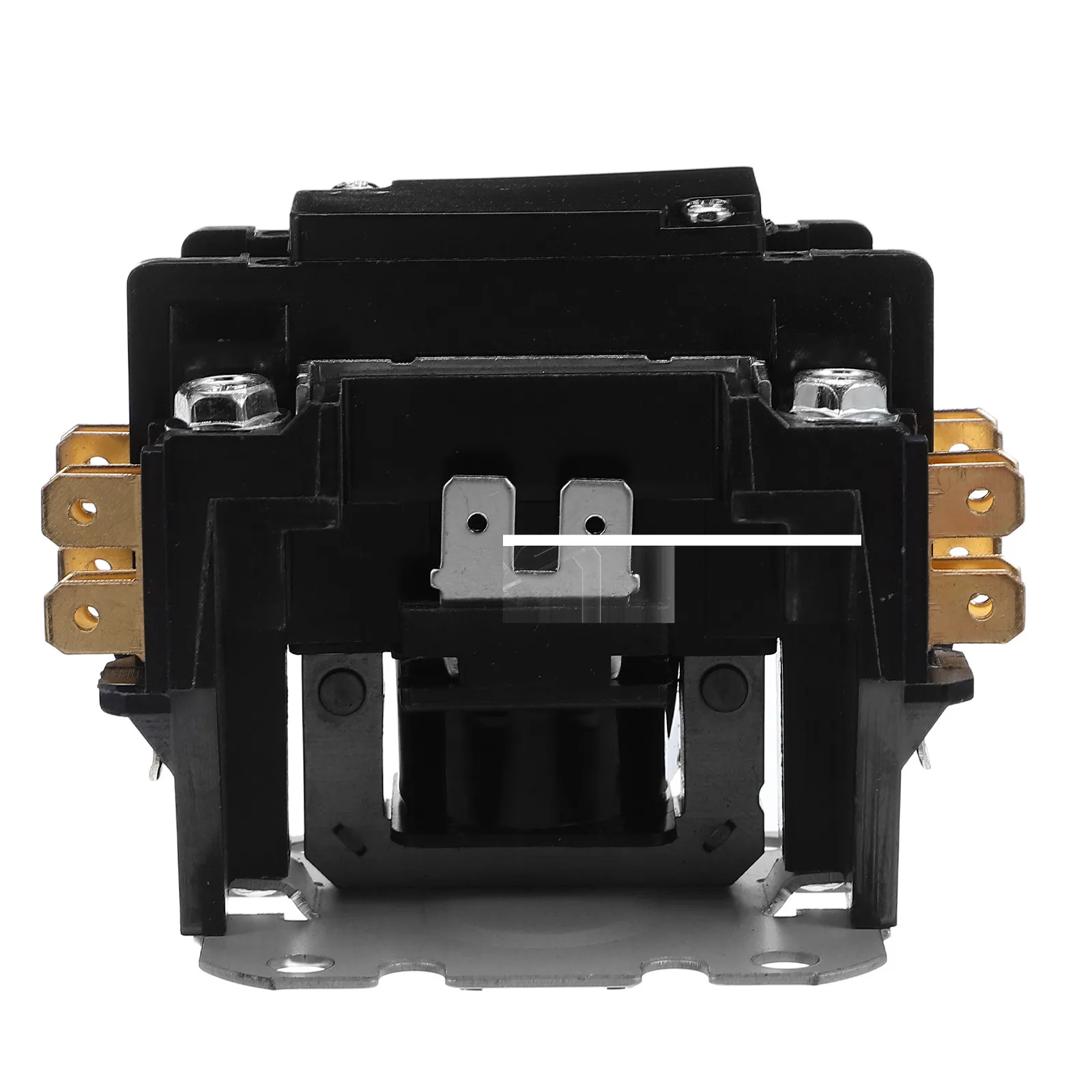 Black Ac Contactor Condenser Compressor 1 Pole 30A Rapid Response Hvac Refrigeration System Compressor Replacement Part