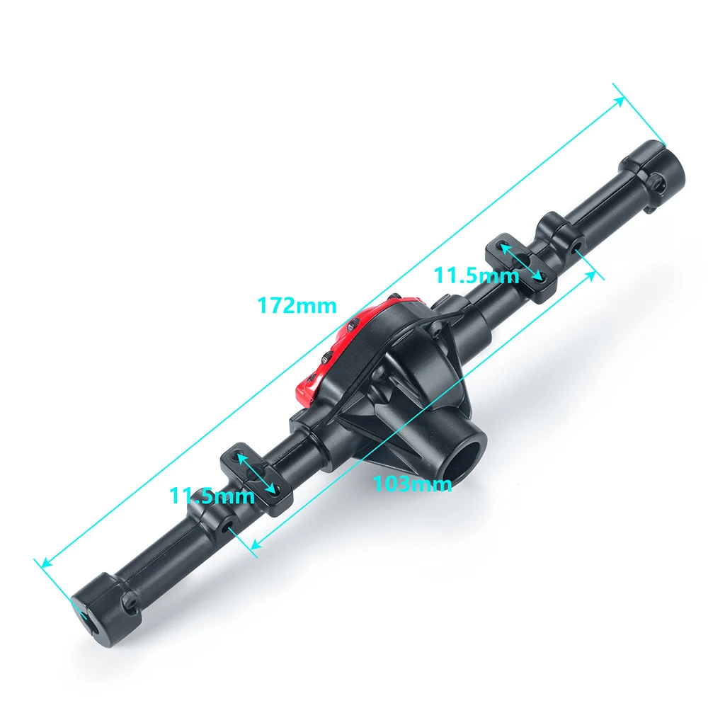 AXSPEED Metal ARB alloggiamento dell\'asse anteriore posteriore per D90 D110 4WD Gelande II 1/10 RC Crawler Truck Car Upgrade Parts