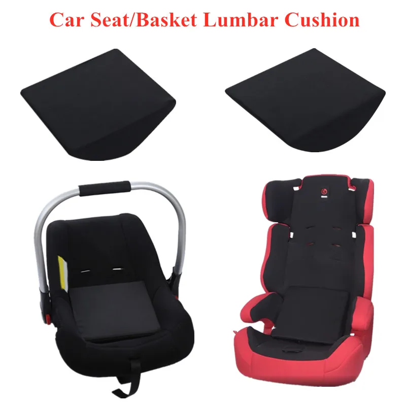 

Ergonomic Design Safety Baby Car Seat Lumbar Cushion Back Pillow Removable Baby Basket Anti-socket Anti-nest Waist Support Pad