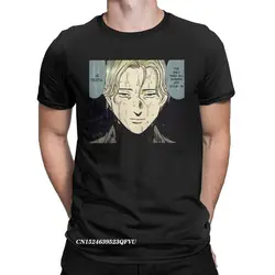 Monster Johann Naoki Urasawa T-Shirts For Men Cool Cotton Tees Round Collar Harajuku Tshirt New Arrival Clothing