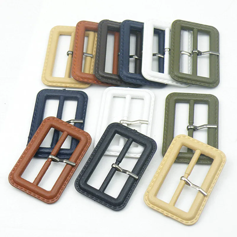 2Pcs Tri-ring Adjust Belt Buckles square ring buckle for Harness windbreaker coat Backpack Needlework Luggage DIY Accessory Sewi