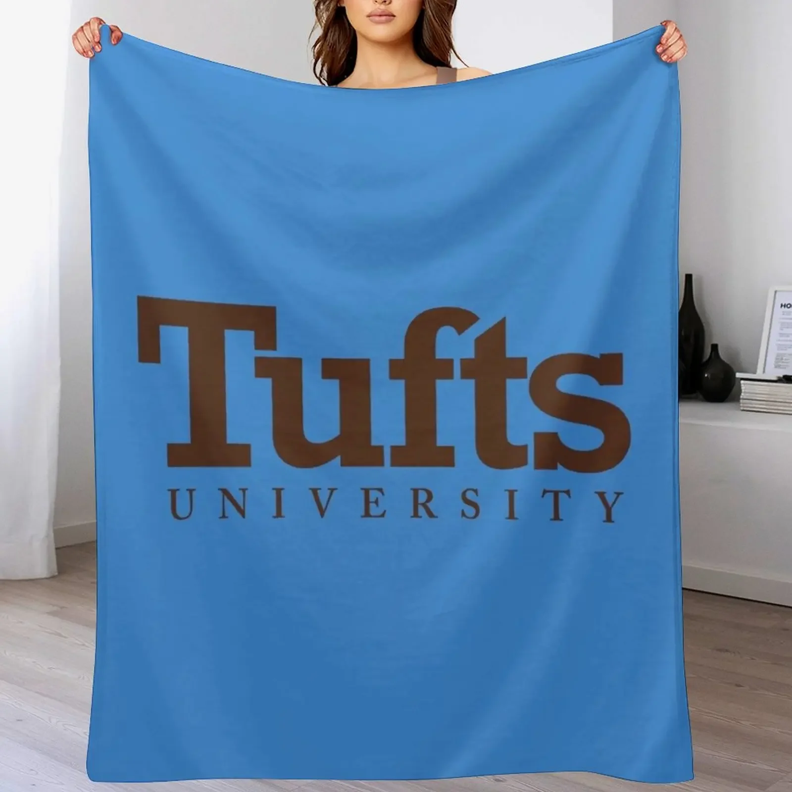 

Tufts University Throw Blanket Flannels for winter Luxury Throw Nap Blankets