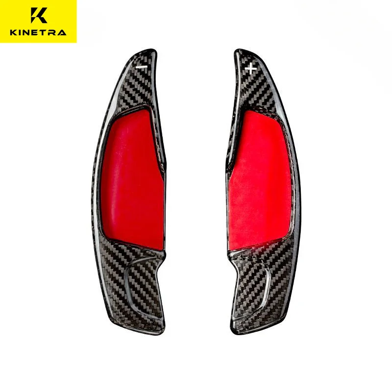 

For BMW G Series 5 Series G30 G3820 Real Carbon Fiber Car Steering Wheel Gear Shift Paddle Shifter Extension Replacement