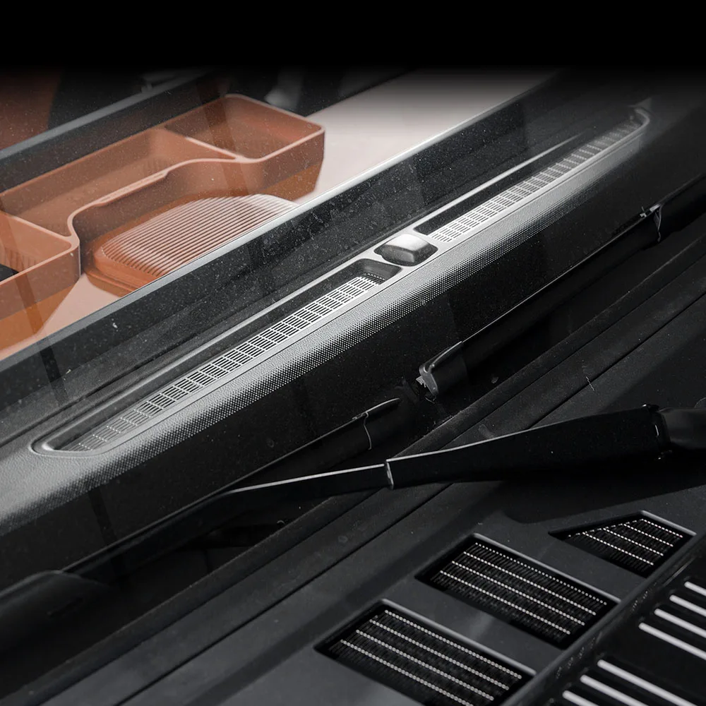 

Instrument Panel Air Outlet Mask For Chery Jetour G700 2025 2026 Car Modification Accessories Stainless Steel Protective Cover