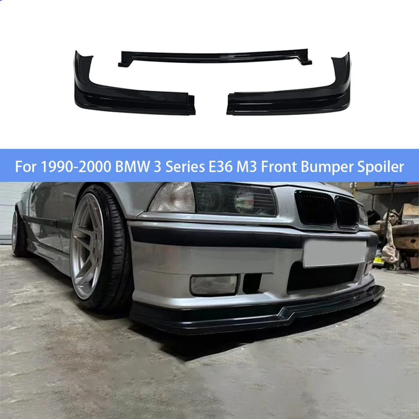 

Для BMW 3 серии E36 M3 1990-2000 годов: передний бампер, сплиттер, накладка, аксессуары для тюнинга автомобиля, запчасть